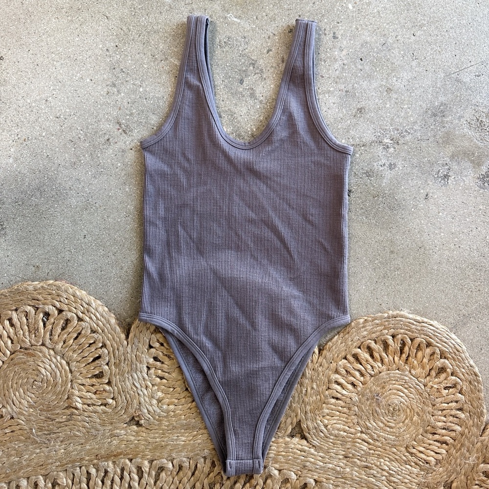 Gray Bodysuit